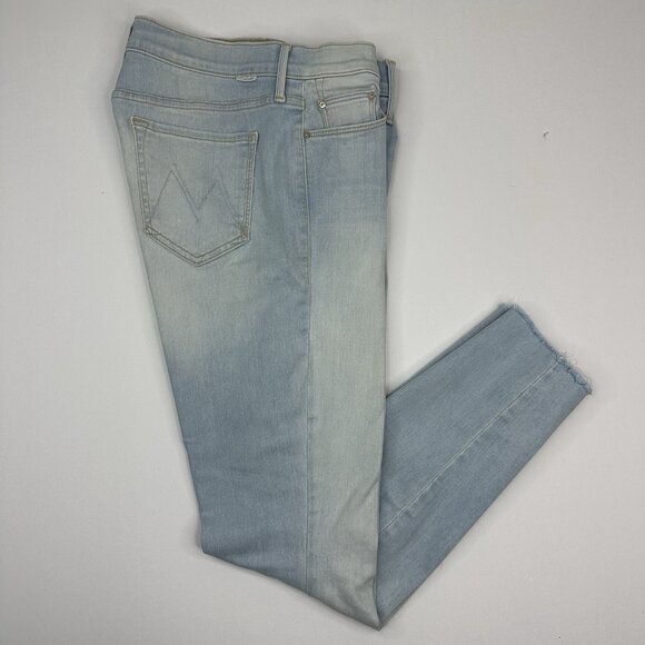 Mother Denim Women’s Looker Ankle Fray Sweet Talk Me Designer Jeans W28.25/L27.5 - Picture 3 of 14